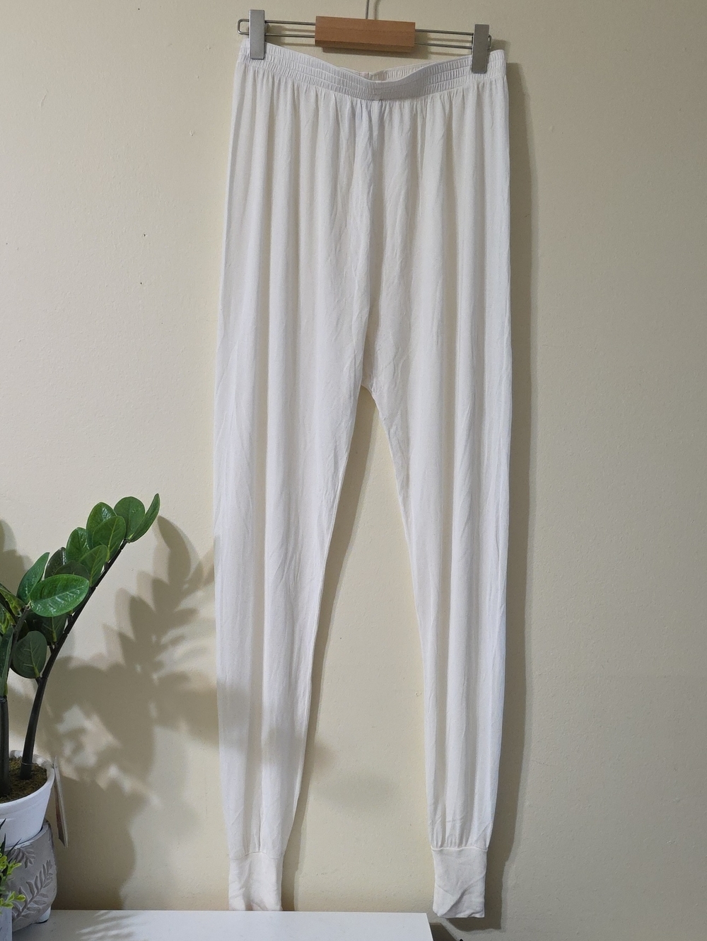 🔥 RARE Vintage MEC 100% PURE SILK Long John - Ivory - L